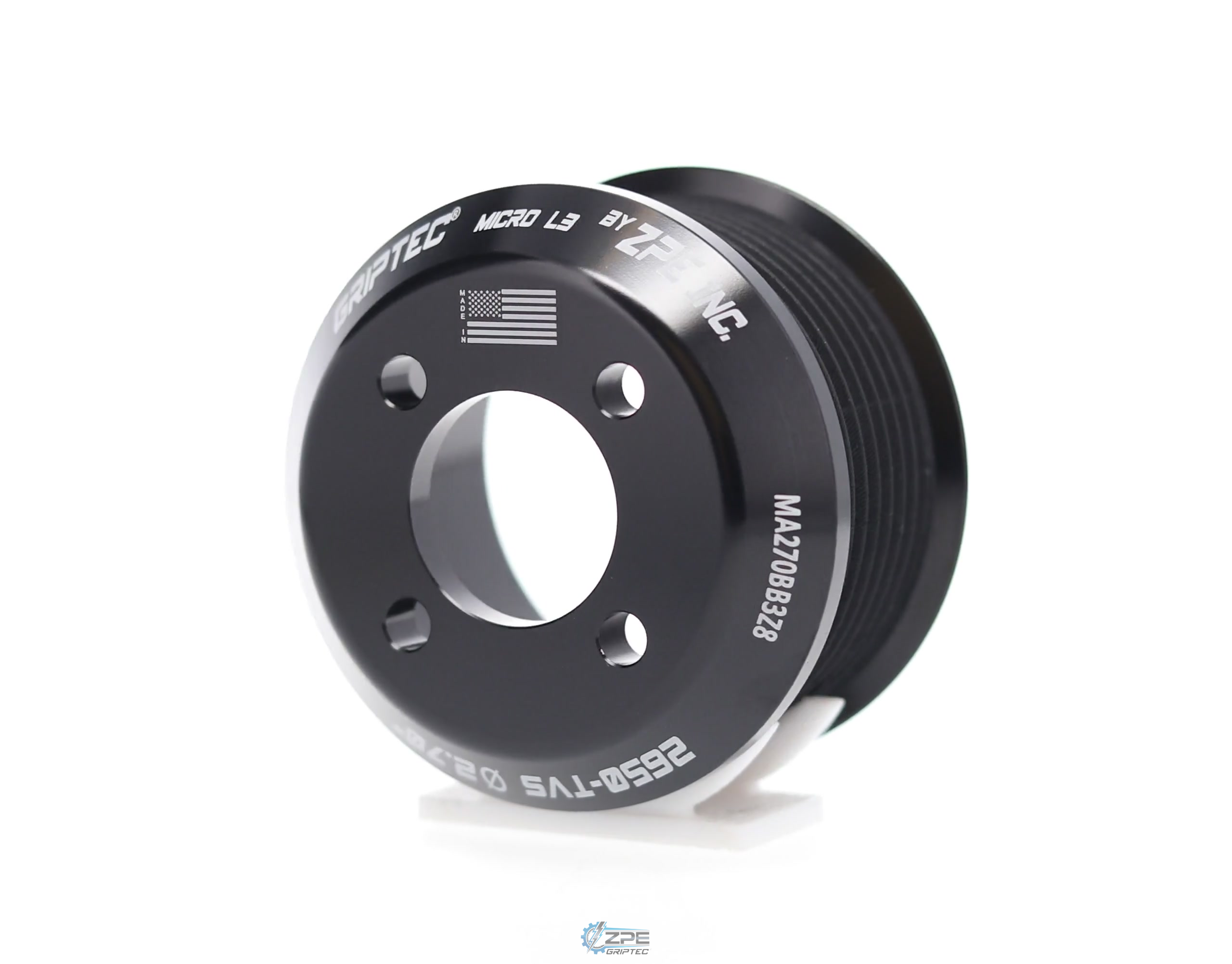 GripTec 8 Rib 2-Piece Pulley for TVS2650 LSA and LT4