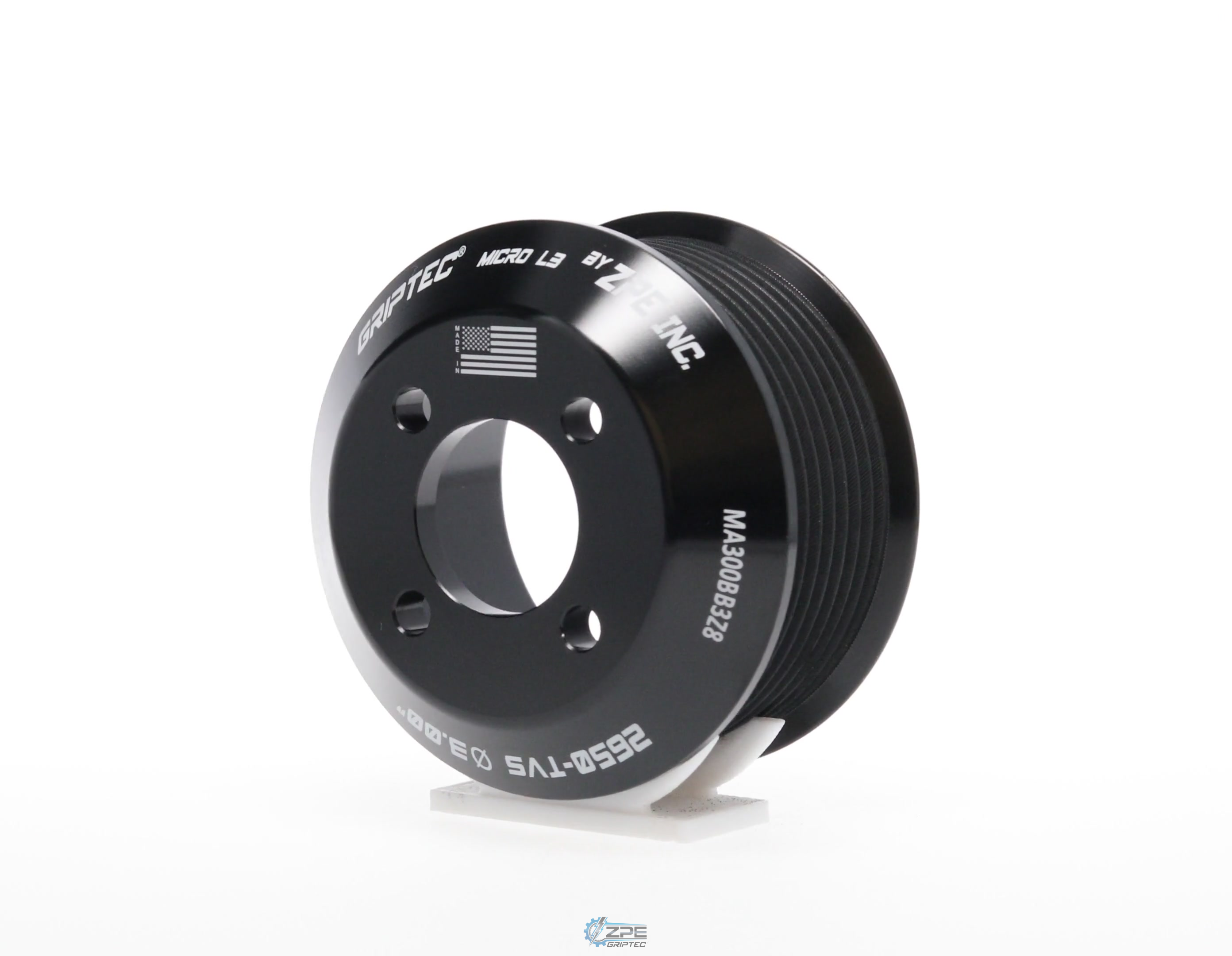 GripTec 8 Rib 2-Piece Pulley for TVS2650 LSA and LT4