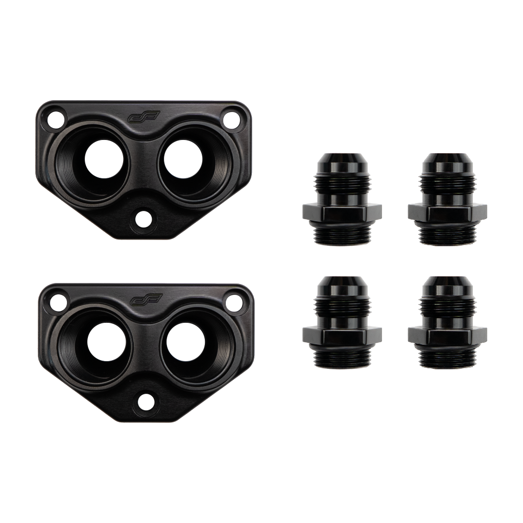 ColorFittings X Magnuson 2650 Supercharger Manifold Adapter Plates – Billet Aluminum (Pair of 2)