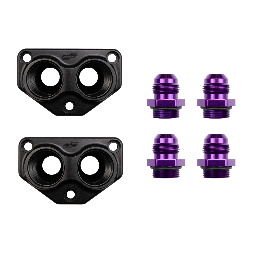 ColorFittings X Magnuson 2650 Supercharger Manifold Adapter Plates – Billet Aluminum (Pair of 2)