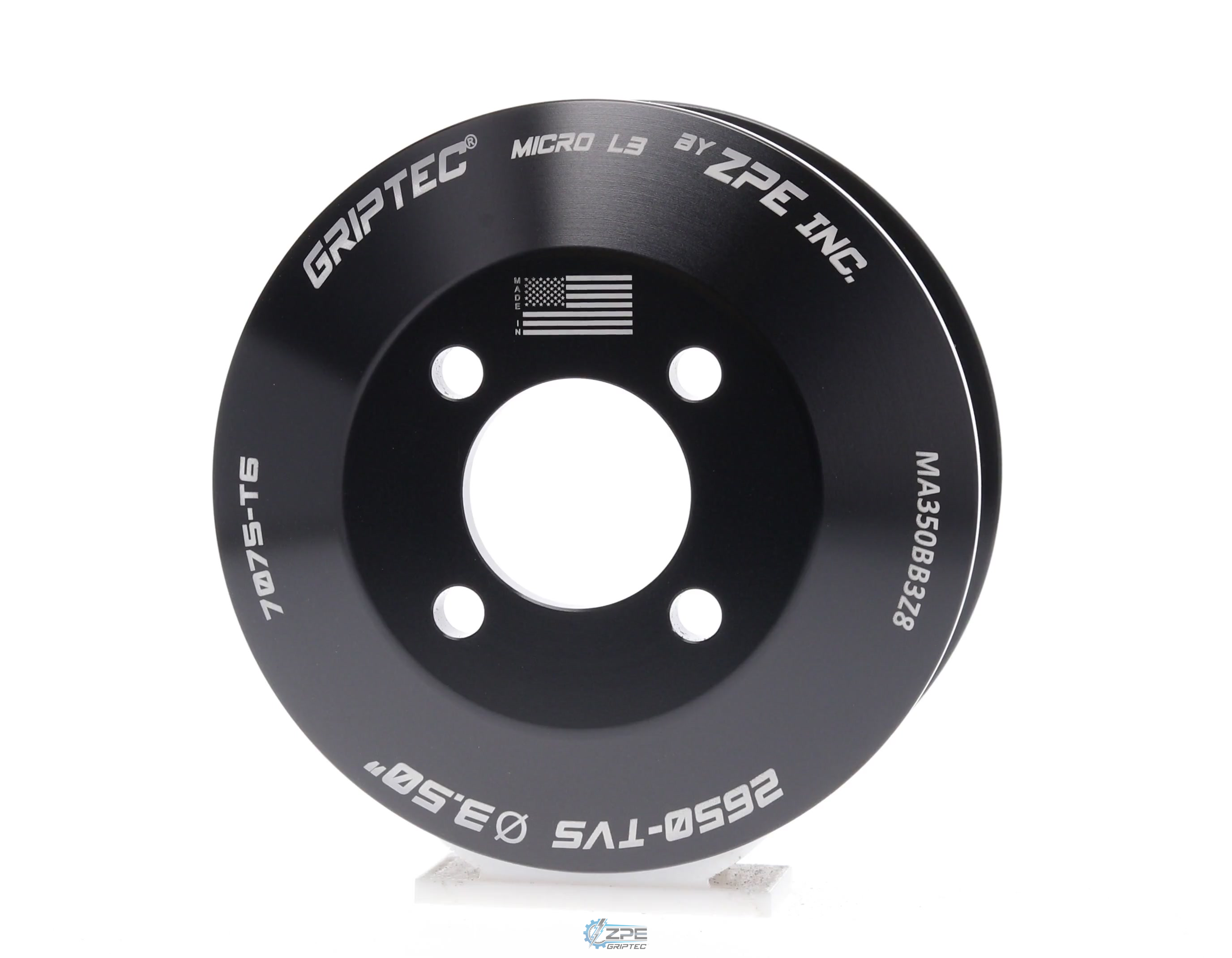 GripTec 8 Rib 2-Piece Pulley for TVS2650 LSA and LT4