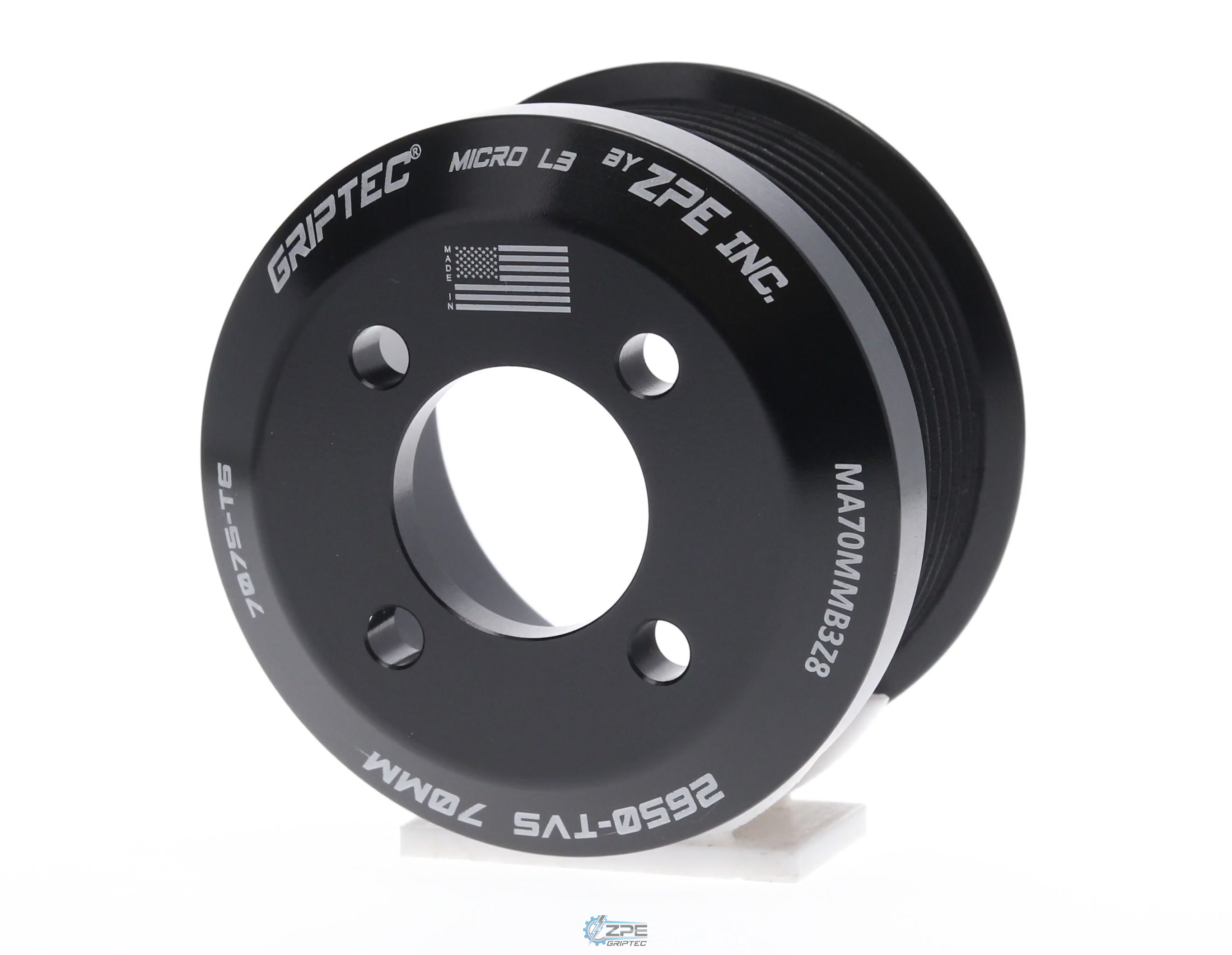 GripTec 8 Rib 2-Piece Pulley for TVS2650 LSA and LT4