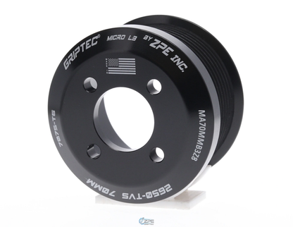 GripTec 8 Rib 2-Piece Pulley for TVS2650 LSA and LT4