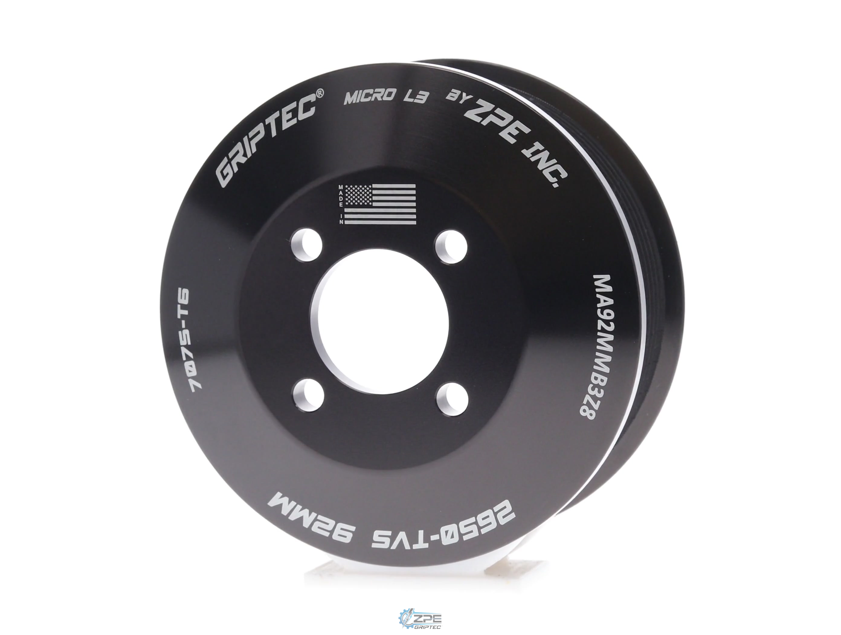 GripTec 8 Rib 2-Piece Pulley for TVS2650 LSA and LT4