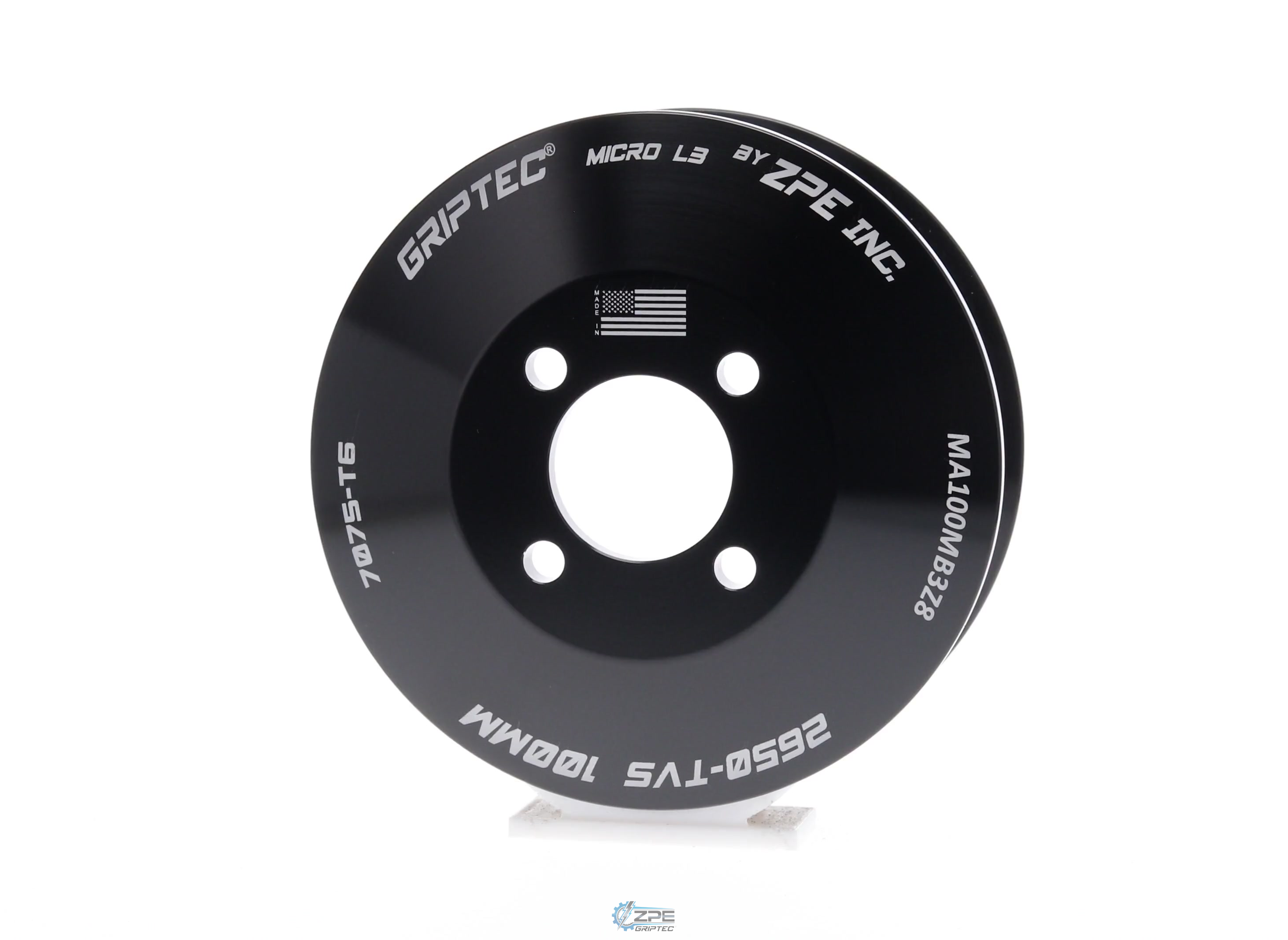 GripTec 8 Rib 2-Piece Pulley for TVS2650 LSA and LT4