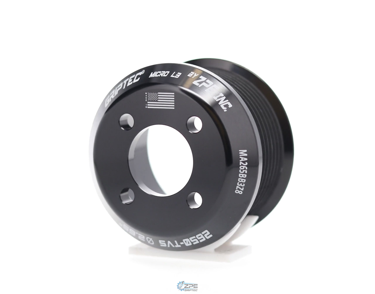 GripTec 8 Rib 2-Piece Pulley for TVS2650 LSA and LT4 – Magnuson