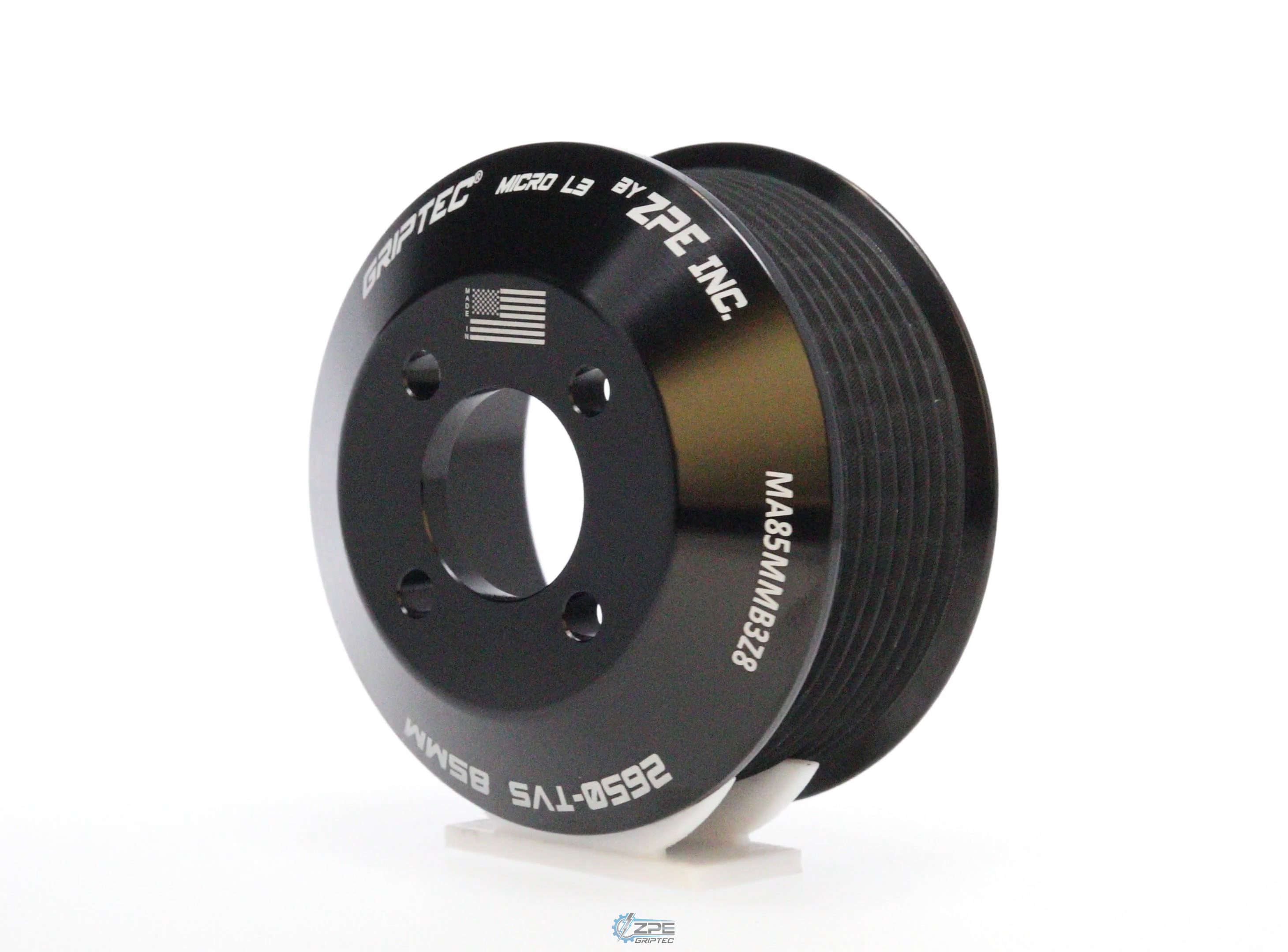 GripTec 8 Rib 2-Piece Pulley for TVS2650 LSA and LT4