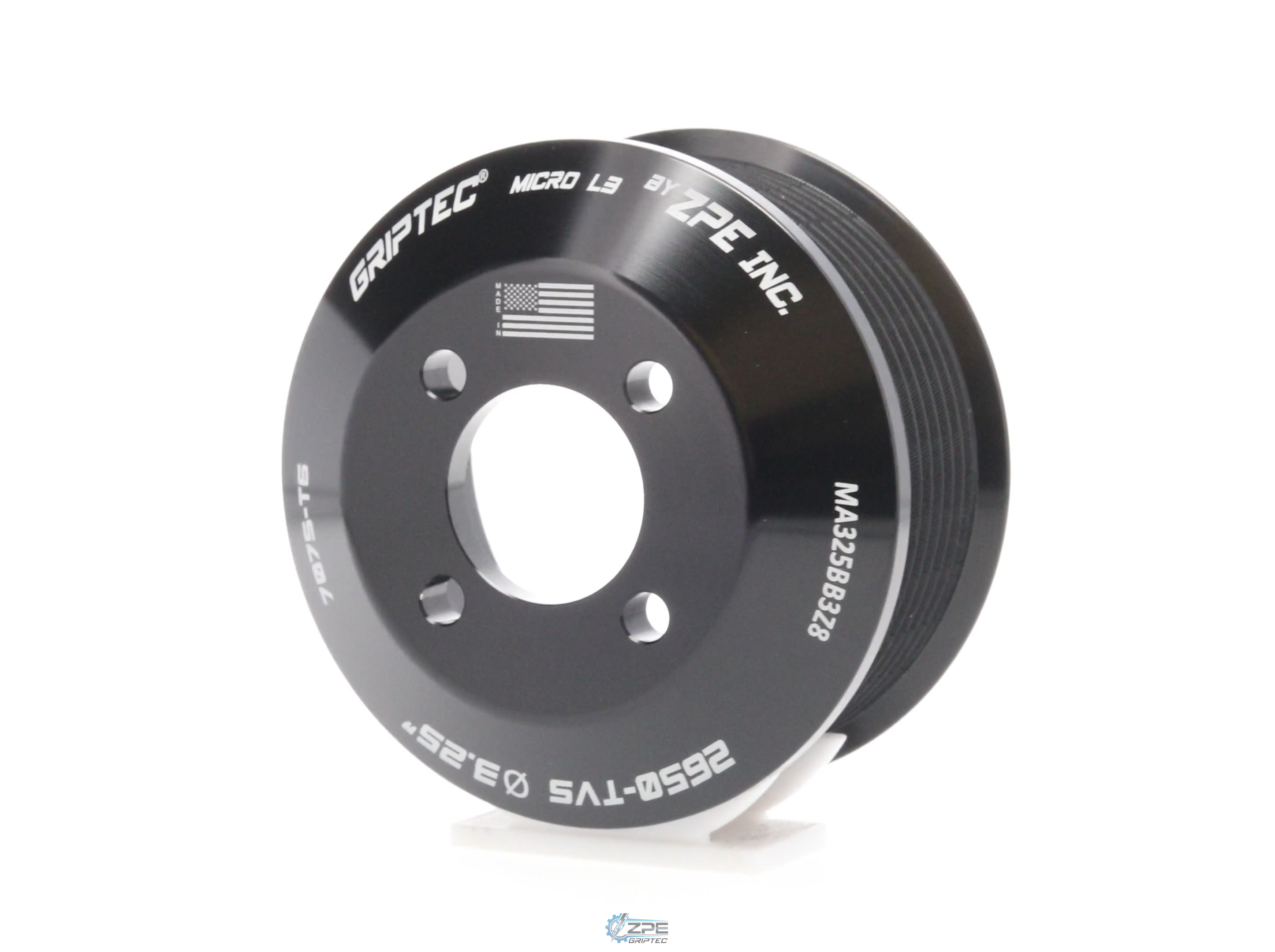GripTec 8 Rib 2-Piece Pulley for TVS2650 LSA and LT4