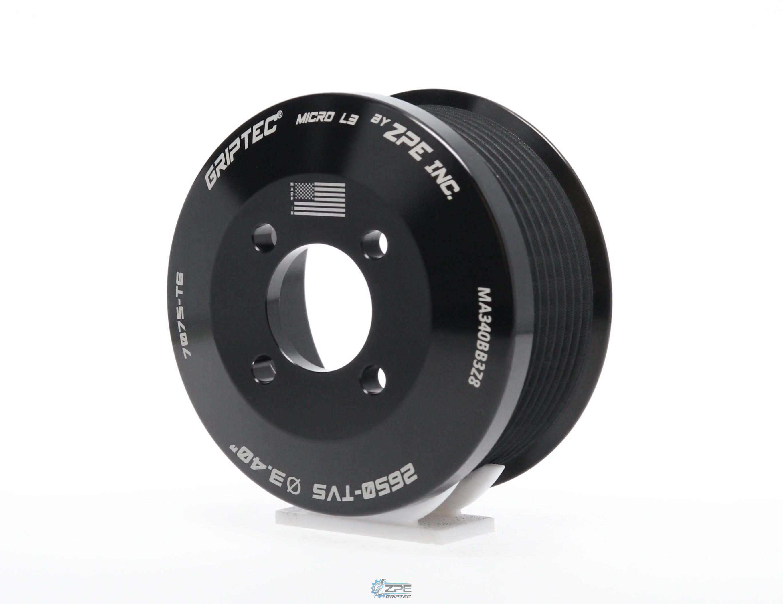 GripTec 8 Rib 2-Piece Pulley for TVS2650 LSA and LT4