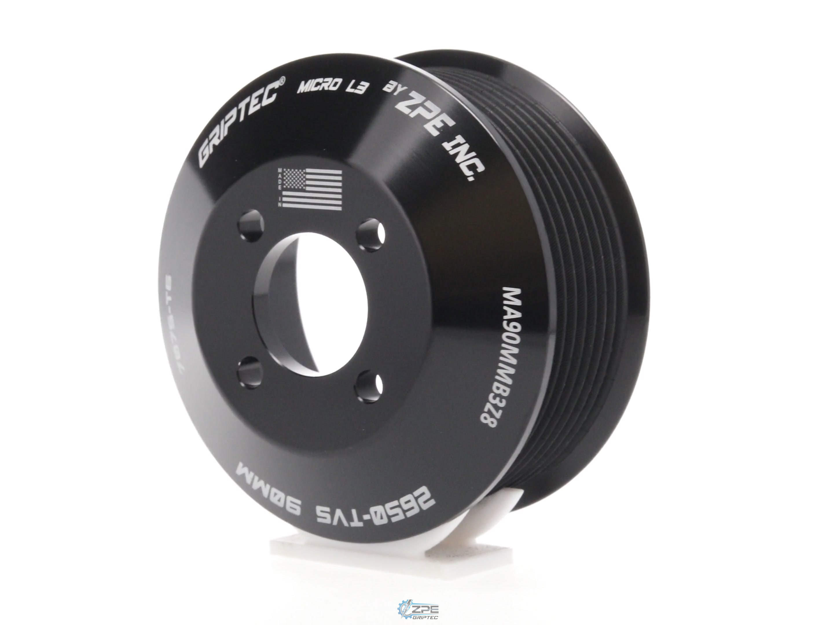 GripTec 8 Rib 2-Piece Pulley for TVS2650 LSA and LT4