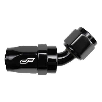 -8 AN 45 Degree Female Aluminum Hose End Fitting