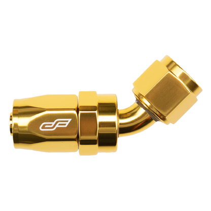 -6 AN 45 Degree Female Aluminum Hose End Fitting