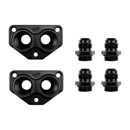 ColorFittings X Magnuson 2650 Supercharger Manifold Adapter Plates – Billet Aluminum (Pair of 2)