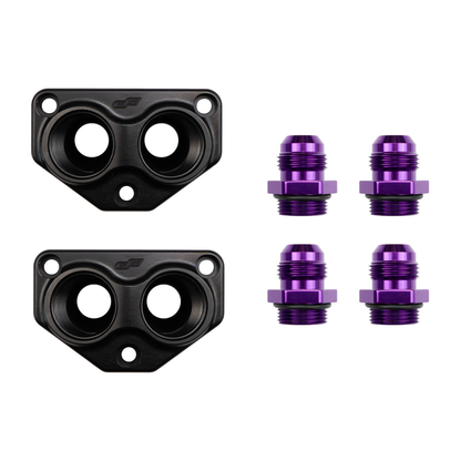 ColorFittings X Magnuson 2650 Supercharger Manifold Adapter Plates – Billet Aluminum (Pair of 2)