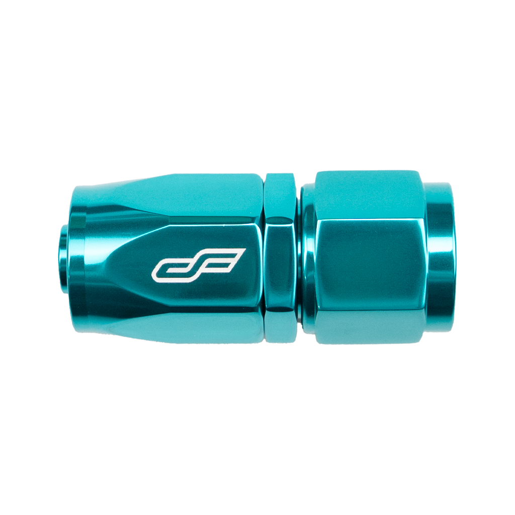 -6 AN Straight Female Aluminum Hose End Fitting