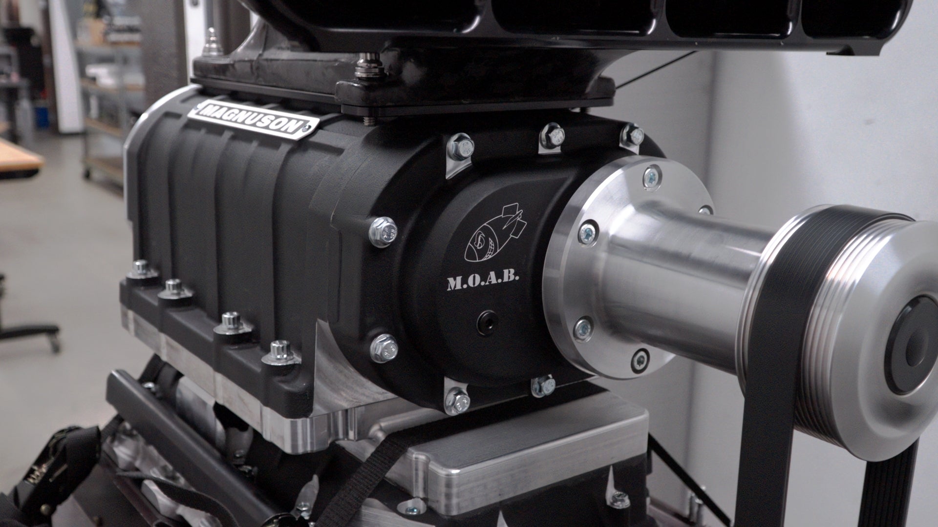 M.O.A.B. TVS3100 LS3/LSA Hot Rod Supercharger Kit