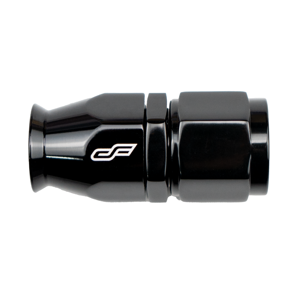 -8 AN Straight Female Aluminum Hose End (PTFE)