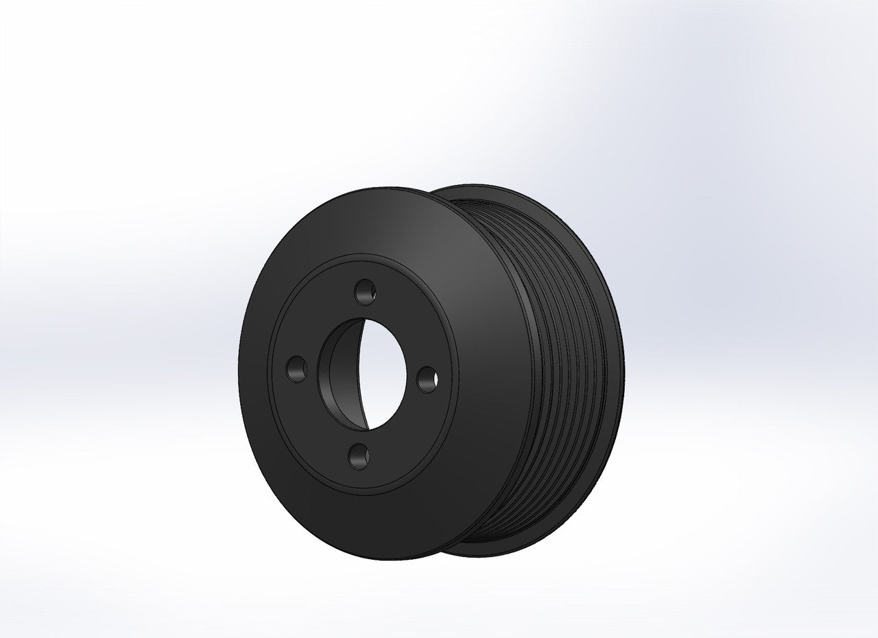 GripTec 8 Rib 2-Piece Pulley for TVS2650 LSA and LT4
