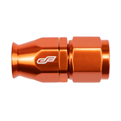 -8 AN Straight Female Aluminum Hose End (PTFE)