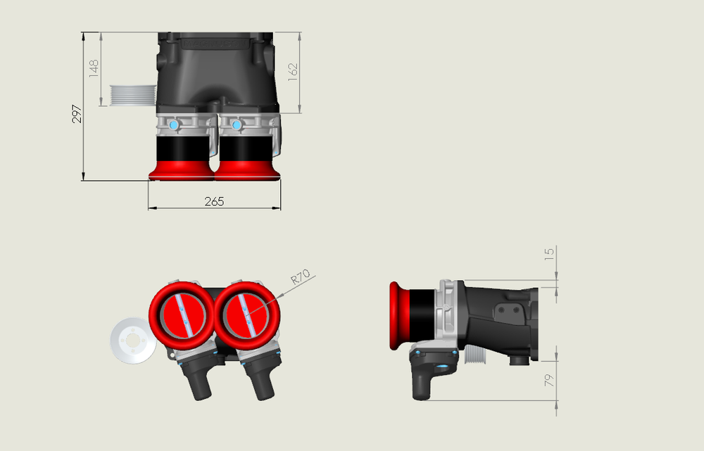 Dual Throttle Body Inlet System – Magnuson Superchargers