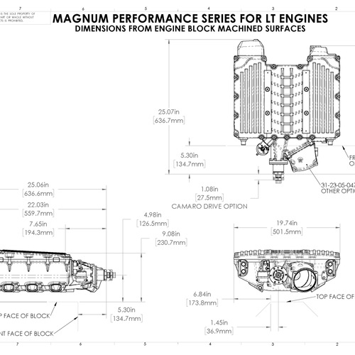 TVS2650R Magnum LT4 Z06 Supercharger System
