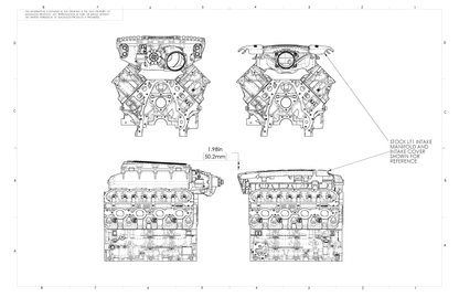 TVS2650R Magnum LT1 Camaro Supercharger System