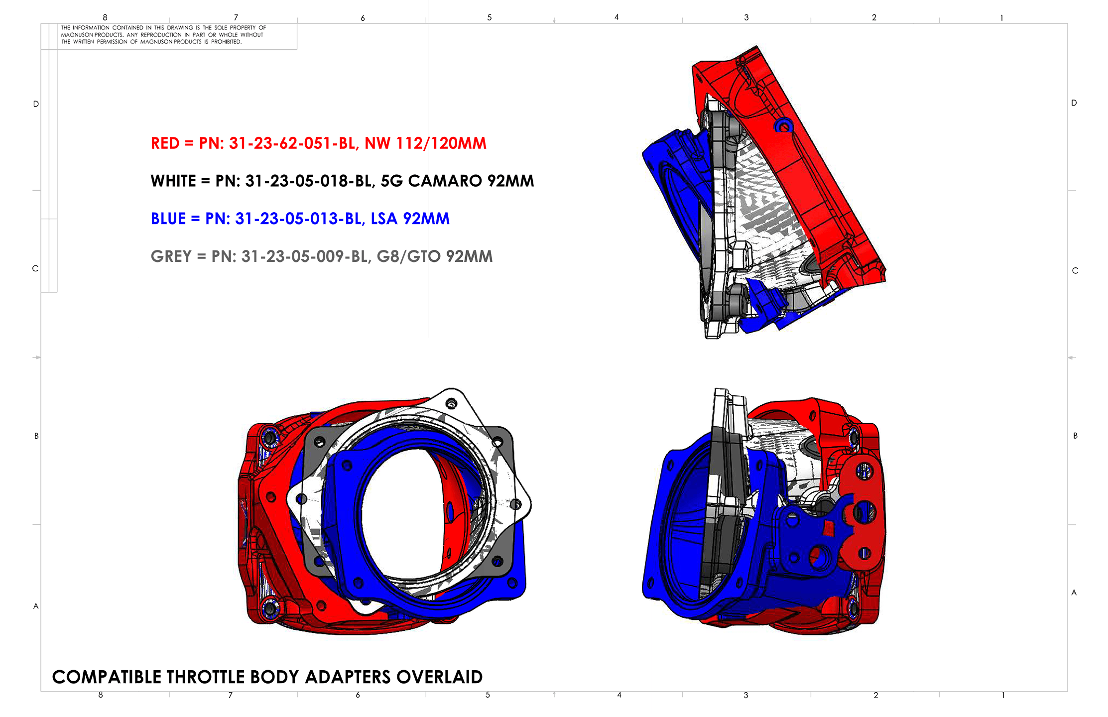 Magnum TVS2650 LS7 Hot Rod Supercharger Kit