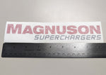 Magnuson Superchargers 8"X1.5" Decal